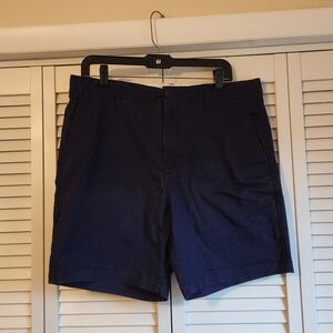 Five Four Dark Blue Flat Front modern size 34 Shorts